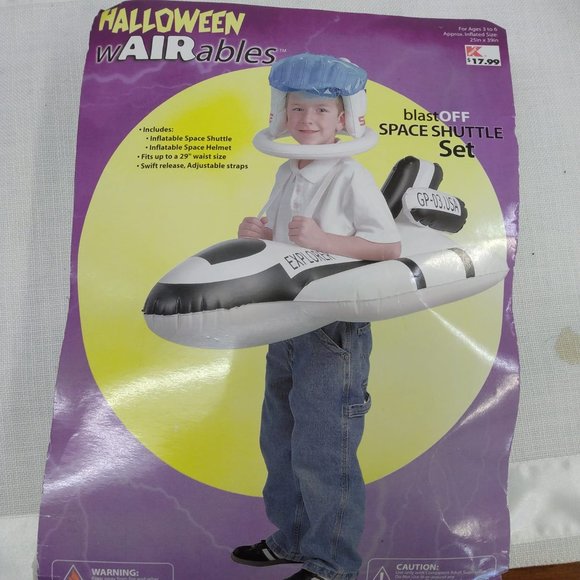 NWT Child's Inflatable Spaceship Costume - Picture 1 of 4